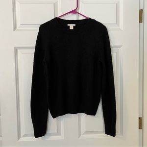 H&M Black Crewneck Sweater